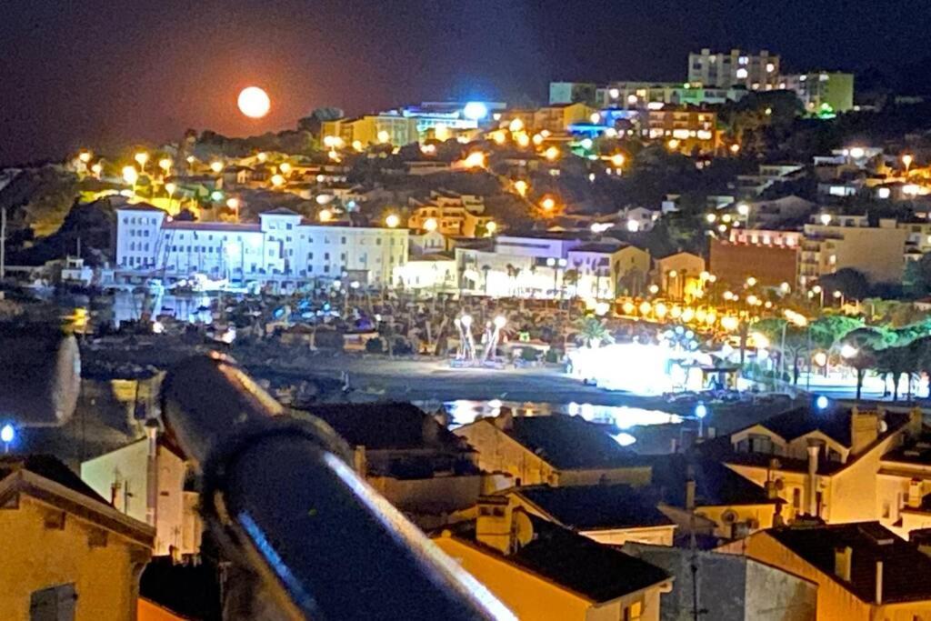 Attique à Banyuls - vue mer et montagne Esterno foto